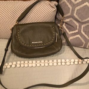 Army green MK crossbody/shoulder